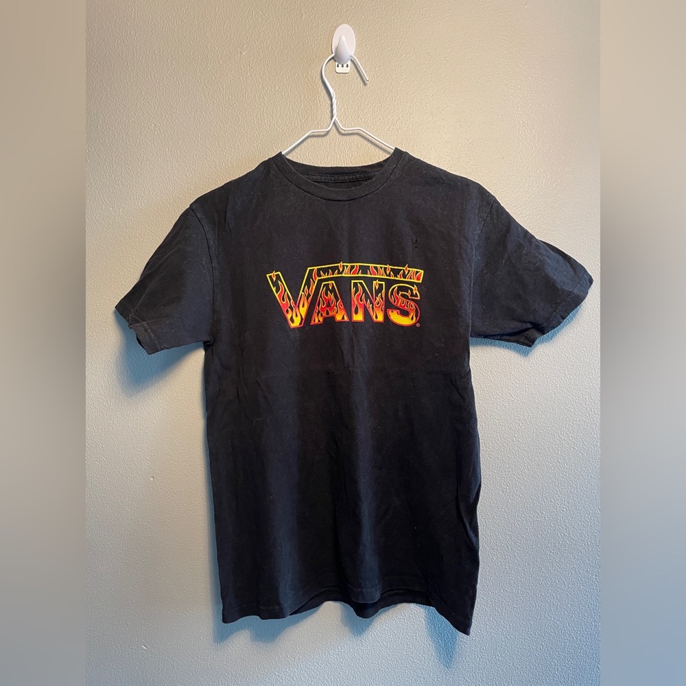 Vintage Vans fire logo tee